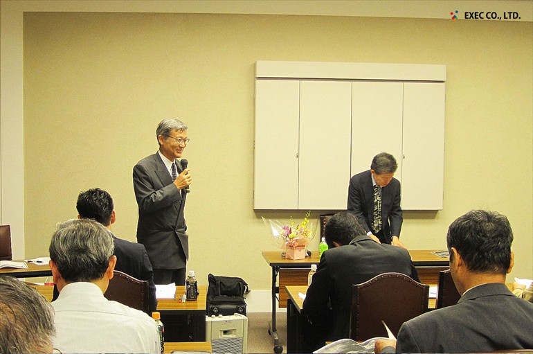 当社会長の鈴木が主催する勉強会「一期一会」。当社で事務局を担当しております。